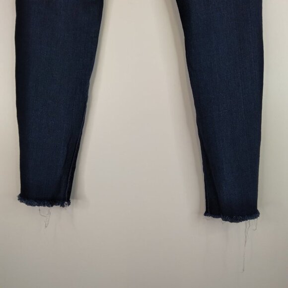 AG The Legging Ankle Super Skinny Jeans Raw Hem Denim Size 28R - Picture 7 of 11